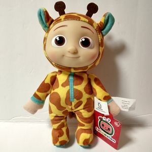 NWT COCOMELON Small 8" Plush Baby JJ GIRAFFE stuffed animal Toy